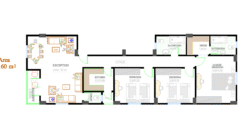 شقة الحى التكميلى جنوب السويس A37 شقة الحى التكميلى جنوب السويس A37